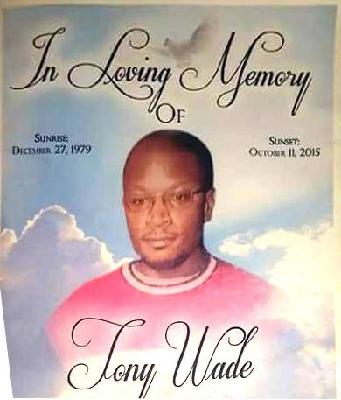 Tony Wade death by force case in Saint-louis, MO