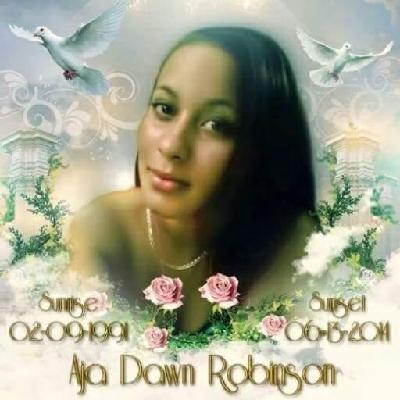 Aja Robinson death by force case profile photo