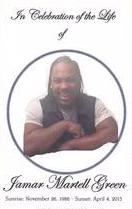 Jamar Green death by force case in Baltimore, MD