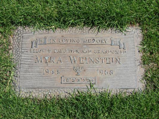 Myra Carol Weinstein Chegwin death by force case in Los-angeles, CA