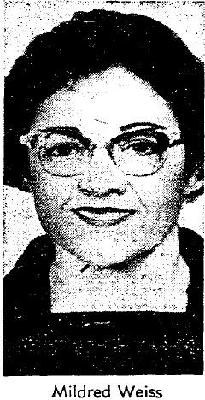 Mildred Ratinoff Weiss death by force case in San-gabriel, CA