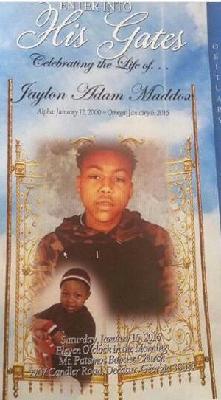 Jaylon Maddox death by force case profile photo