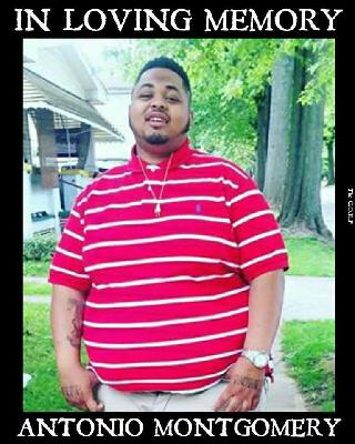 Antonio Montgomery death by force case profile photo