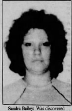 Sandra Bailey death by force case profile photo