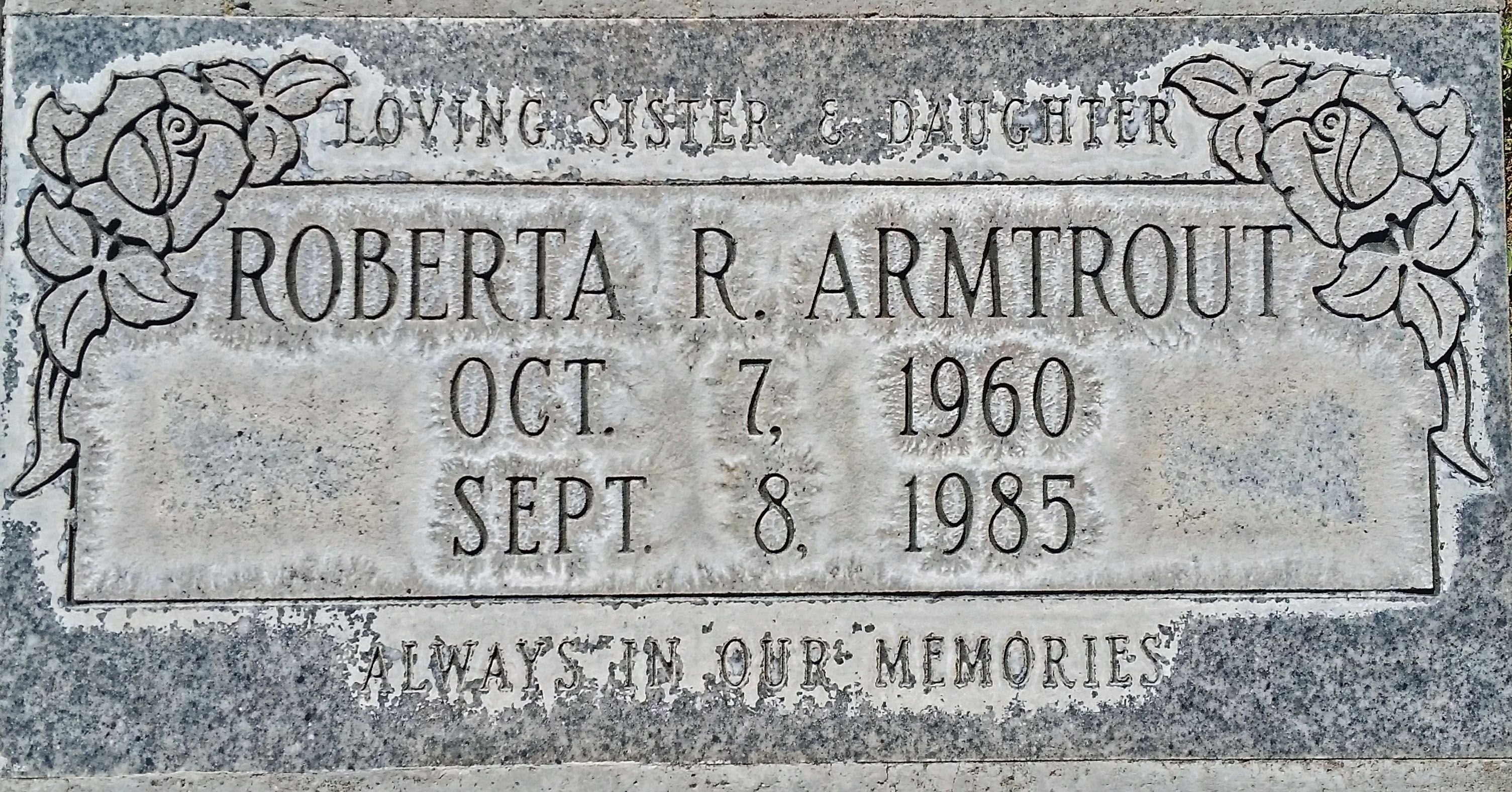 Roberta Armtrout death by force case profile photo