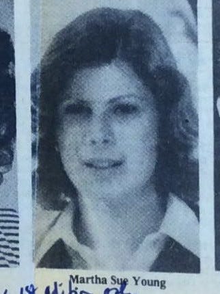 Martha Sue Young death by force case in Bath, MI