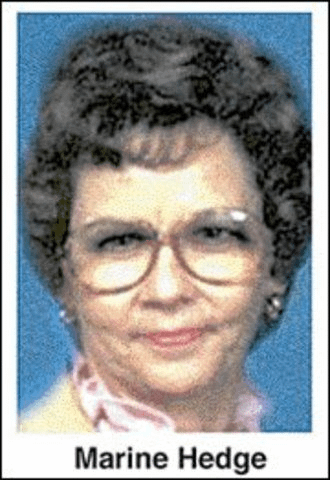 Marine Hedge death by force case profile photo
