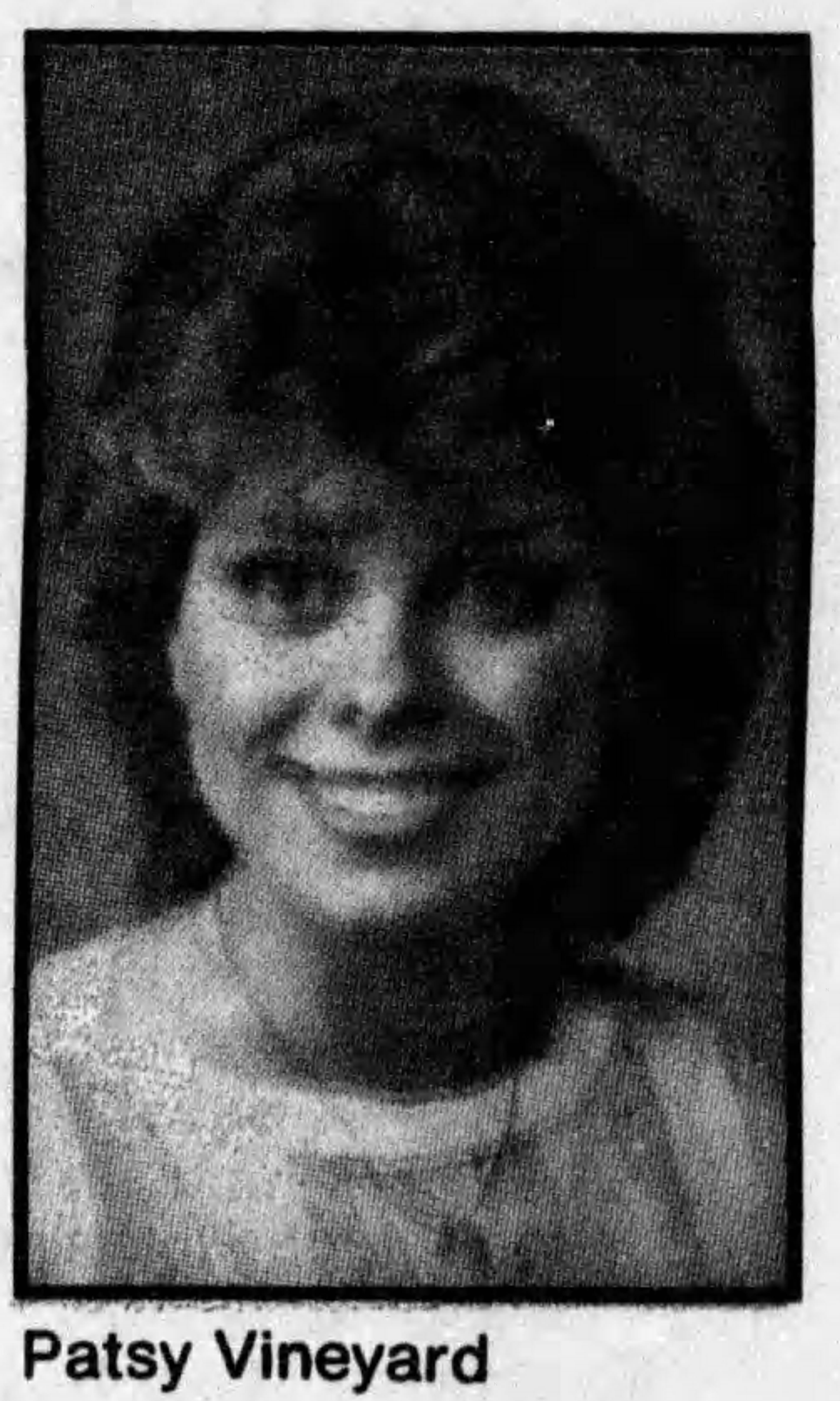 Patsy Vineyard death by force case in Sackets Harbor, NY