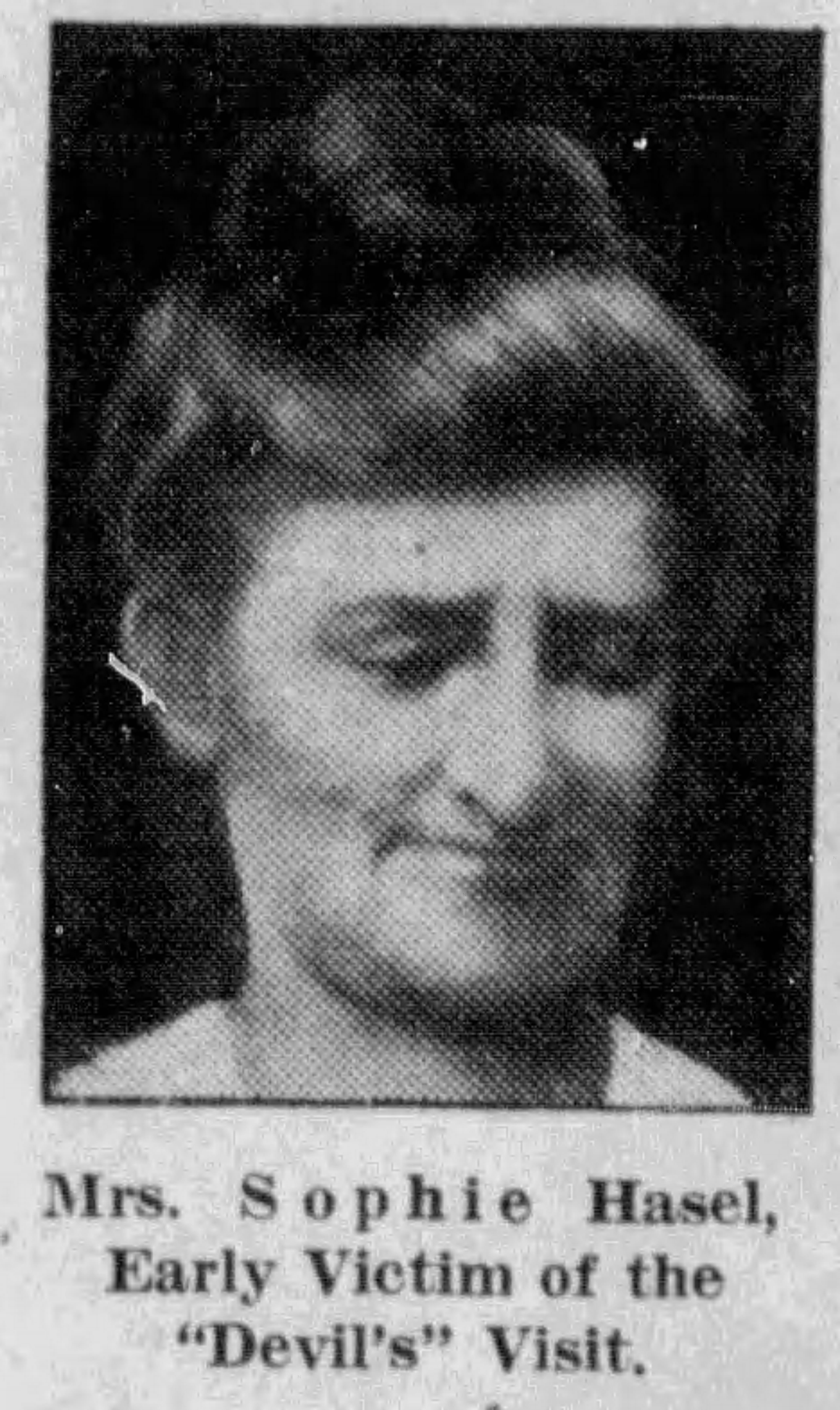 Sophia Hasel death by force case profile photo