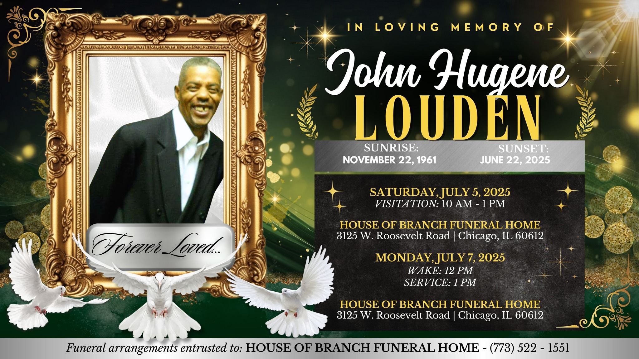 John Louden death by force case in Chicago, IL