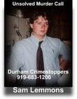 Samuel Lemmons death by force case in Durham, NC