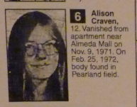 Allison Anne Craven death by force case in Houston, TX