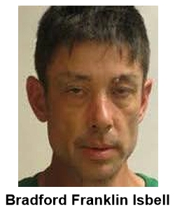Bradford Franklin Isbell death by force case in Sylacauga, AL