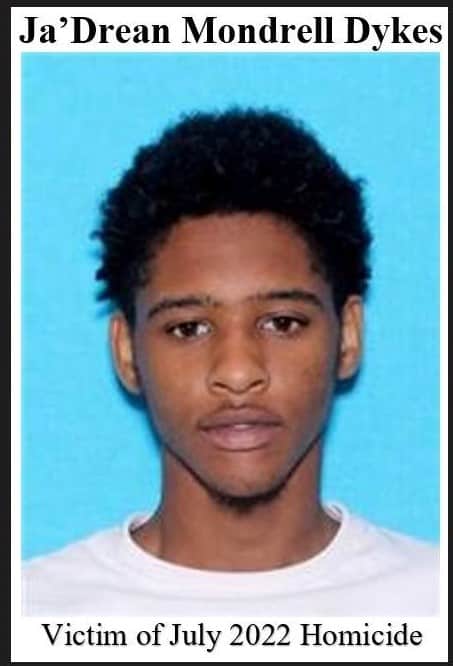 Ja'Drean Dykes death by force case profile photo