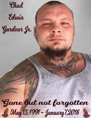 Chad Edwin Gardner death by force case in Sheffield, AL