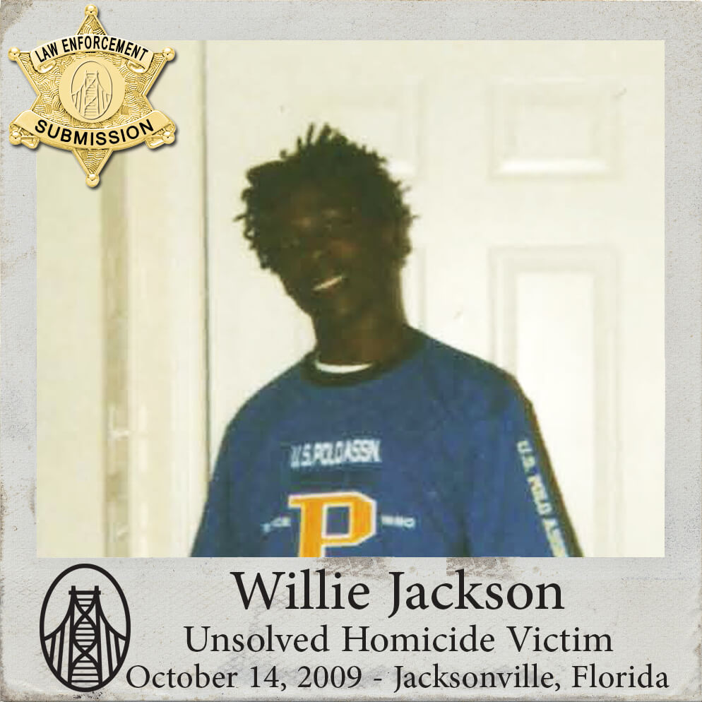 Willie Jackson death by force case in Jacksonville, FL