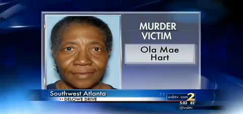 Ola Hart death by force case in Atlanta, GA