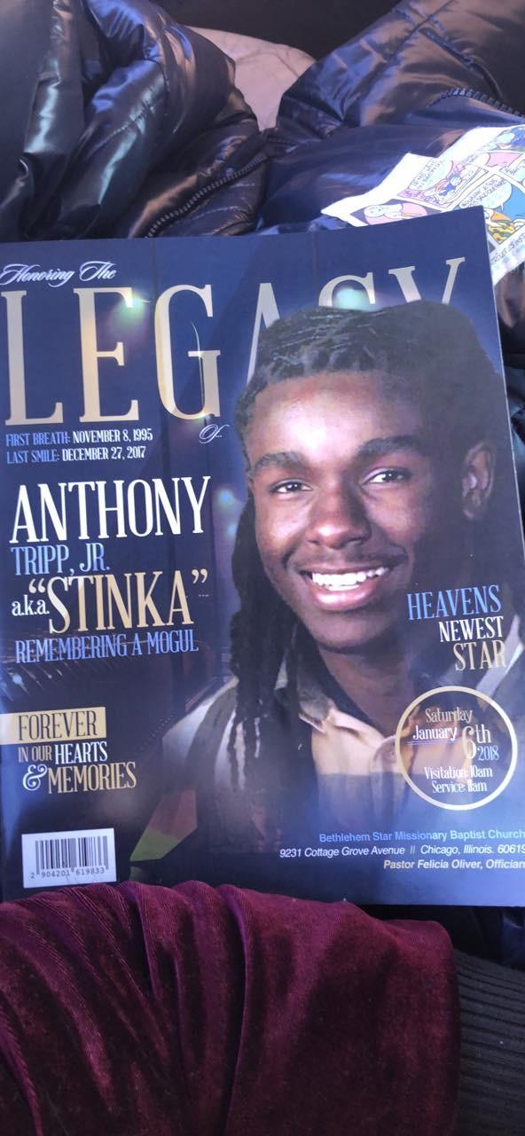 Anthony A Tripp death by force case in Chicago, IL