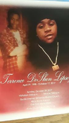Terrence D Lipsey death by force case in Chicago, IL
