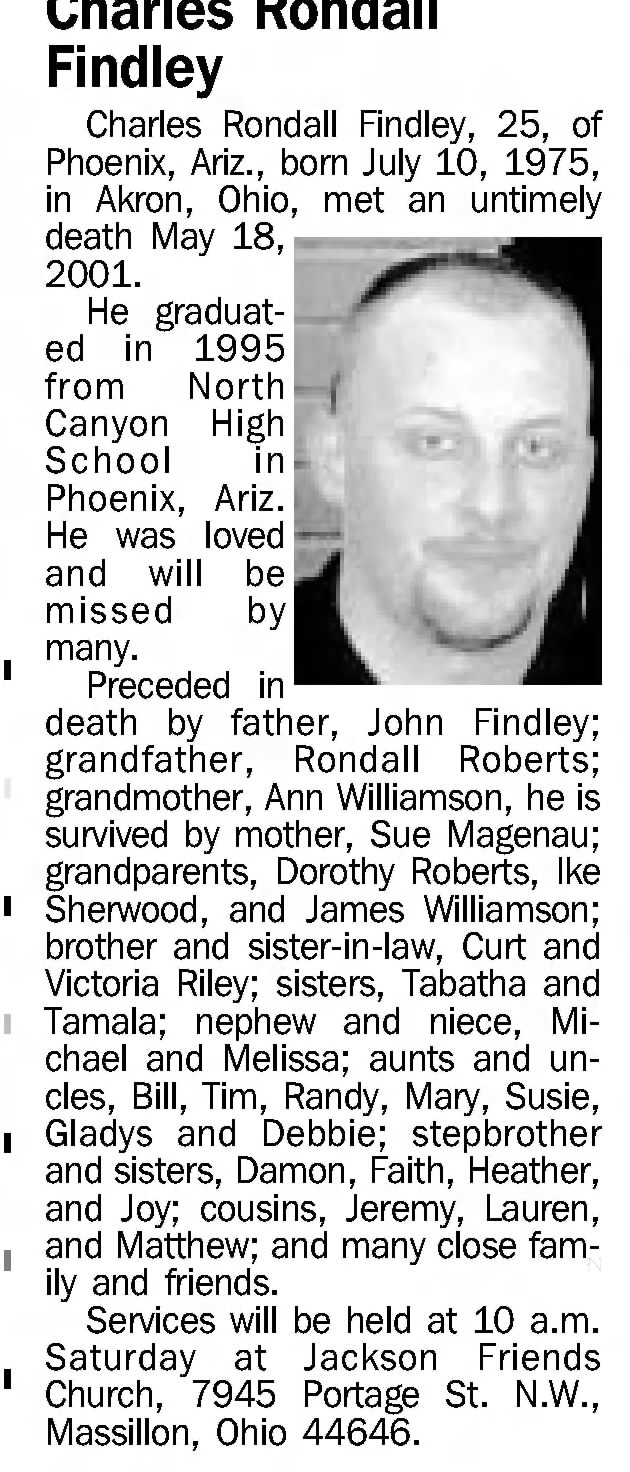 Charles Findley death by force case in Phoenix, AZ