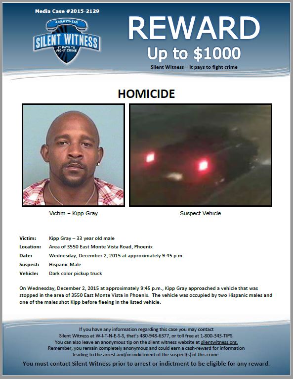 Kipp Gray death by force case in Phoenix, AZ