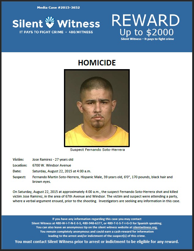 Jose E. Ramirez death by force case in Phoenix, AZ