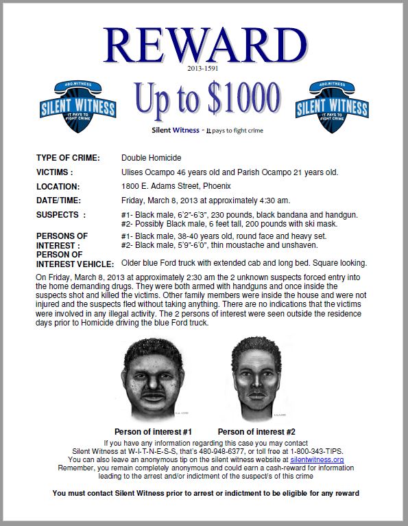 Ulises Ocampo death by force case in Phoenix, AZ