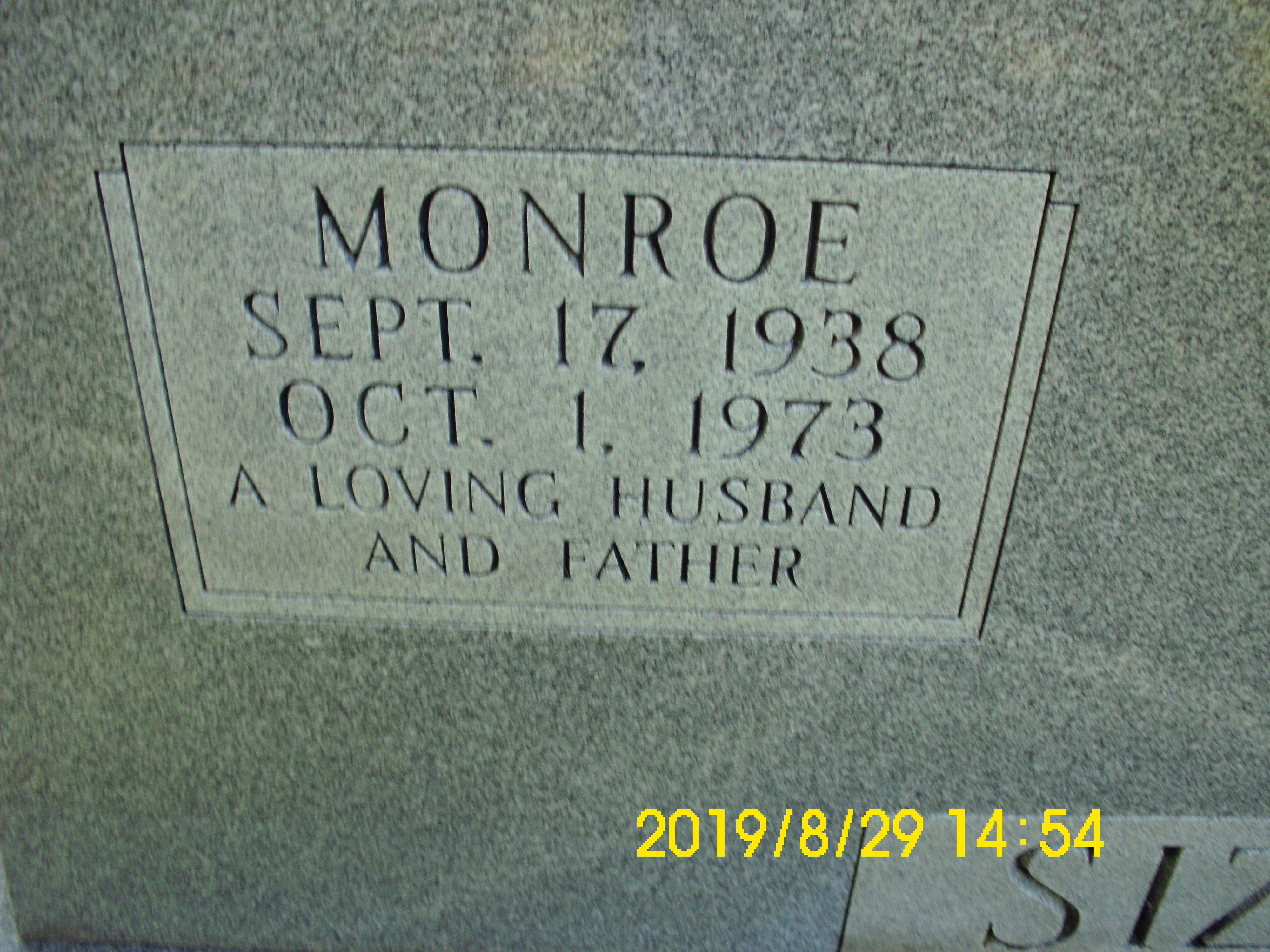 Monroe Sizemore death by force case profile photo