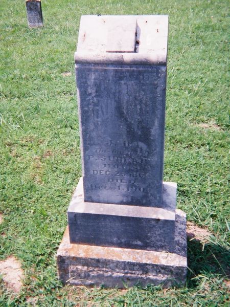Jefferson Davis Surratt death by force case in San Bois, OK