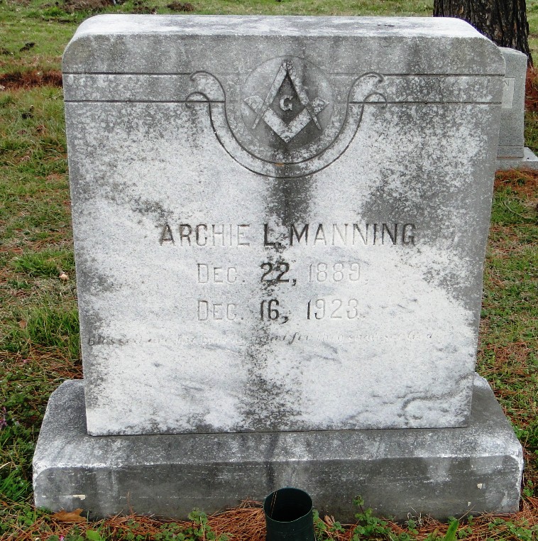 Archie L. Manning death by force case in Drew, MS