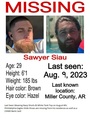 Sawyer Siau missing person case in Texarkana, Arkansas