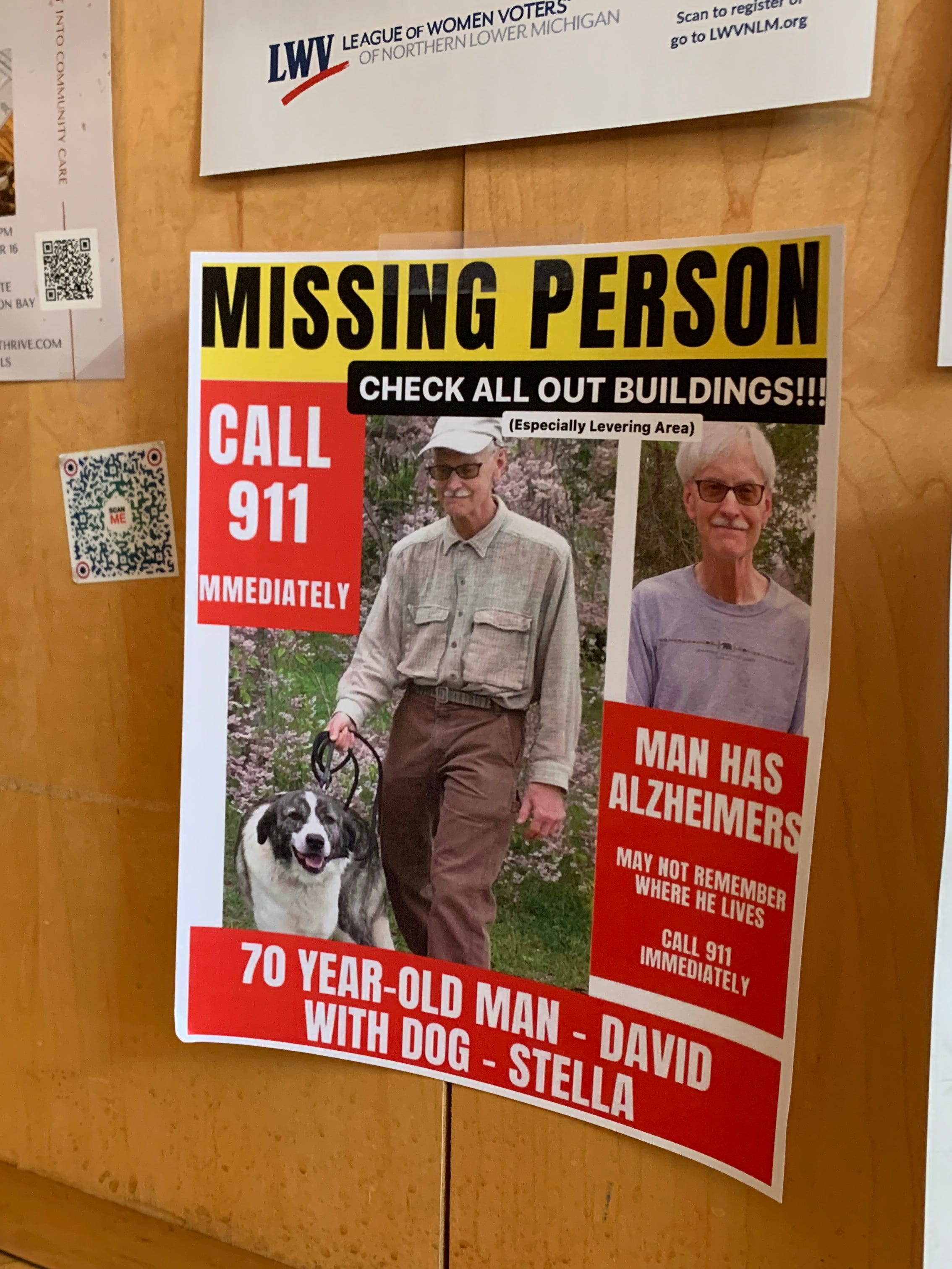 David Moffett missing person case in Levering, Michigan