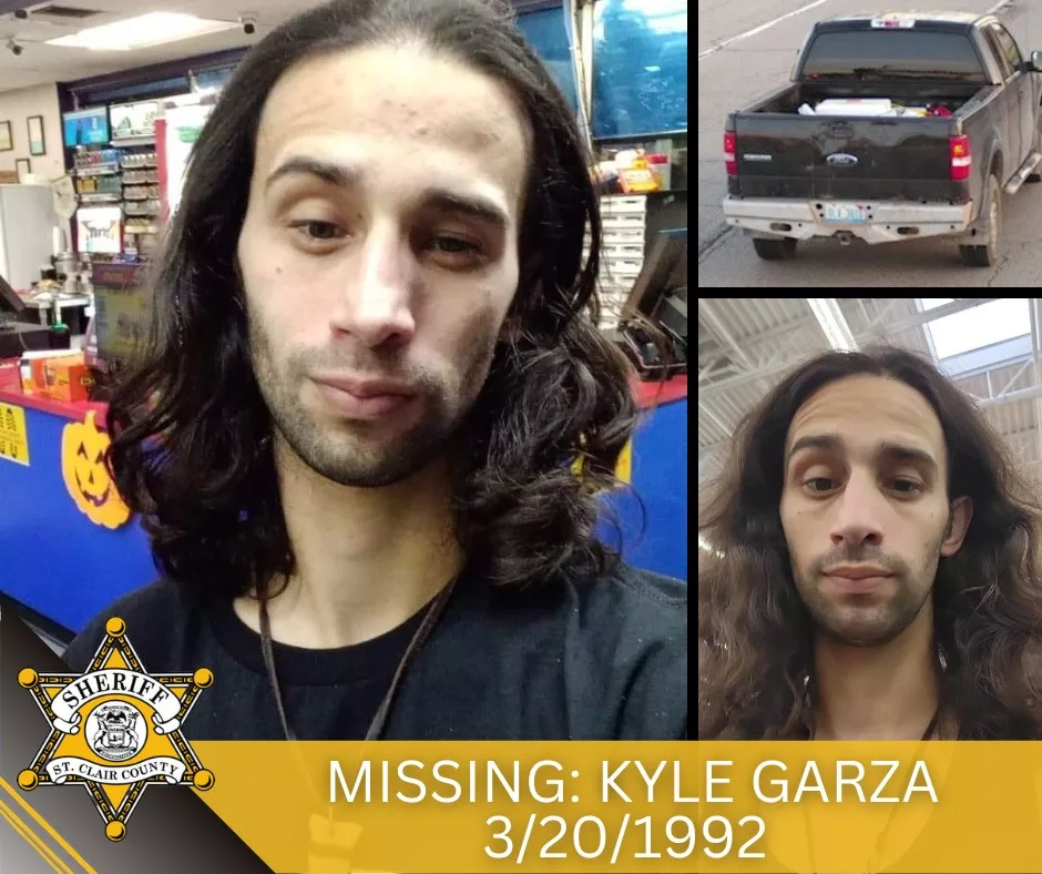 Kyle Garza missing person case in Detroit, Michigan
