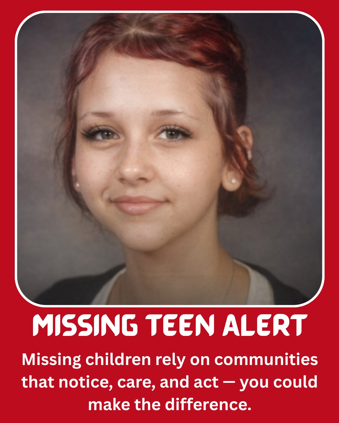 Isabella Camacho missing person case profile photo