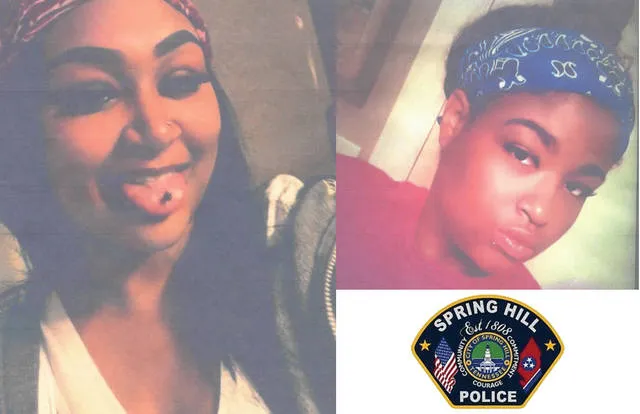 Chasity Williams missing person case in Spring Hill, Tennessee