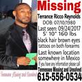 Terrance Reynolds missing person case profile photo