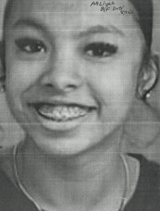 Aaliyah Boose missing person case in ALEXANDRIA, Virginia